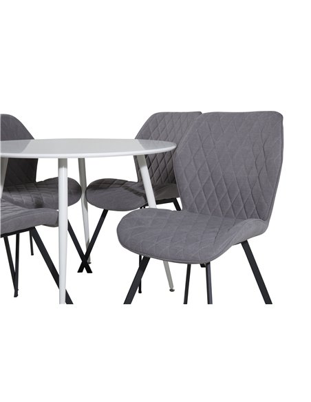 Matgrupp Plaza med Gemma matstolar