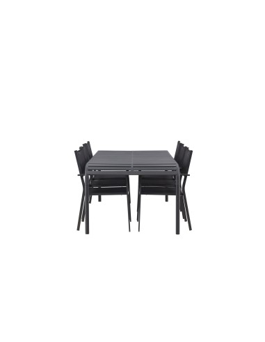 Matgrupp Borneo med Copacabana matstolar, 200 × 100 cm