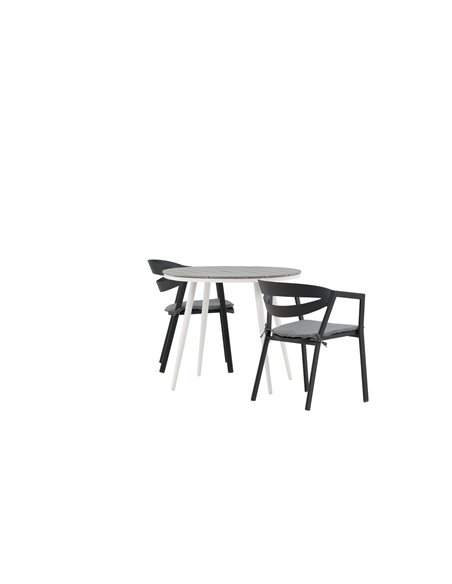 Matgrupp Break med Slit matstolar