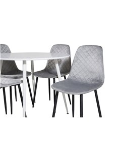 Matgrupp Plaza med Polar matstolar 2