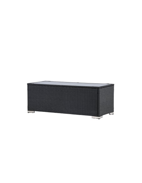 Soffbord London, 120 × 50 cm, Svart