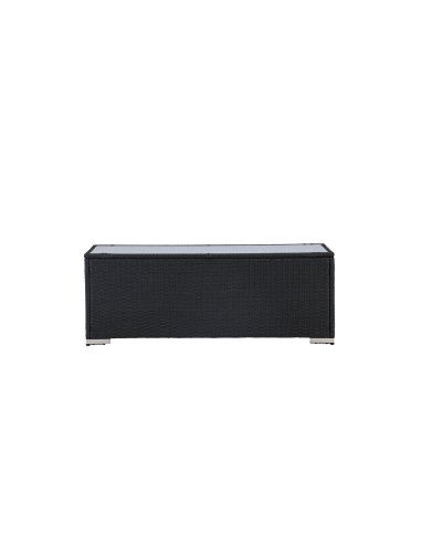Soffbord London, 120 × 50 cm, Svart