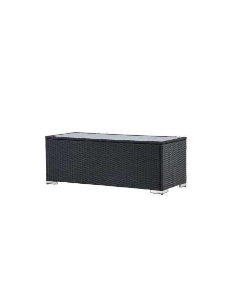Soffbord London, 120 × 50 cm, Svart