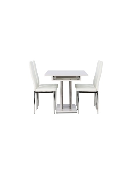 Matgrupp Disa med Pastill matstolar, 120 × 80 cm