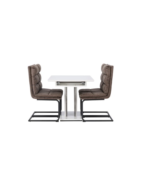 Matgrupp Disa med Zizo matstolar, 120 × 80 cm