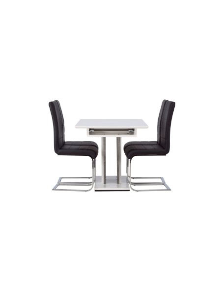 Matgrupp Disa med Tempo matstolar, 120 × 80 cm