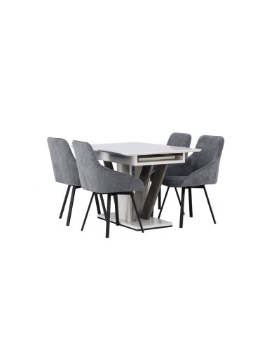 Matgrupp Disa med Rosie matstolar, 120 × 80 cm
