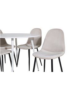 Matgrupp Plaza med Polar matstolar 2