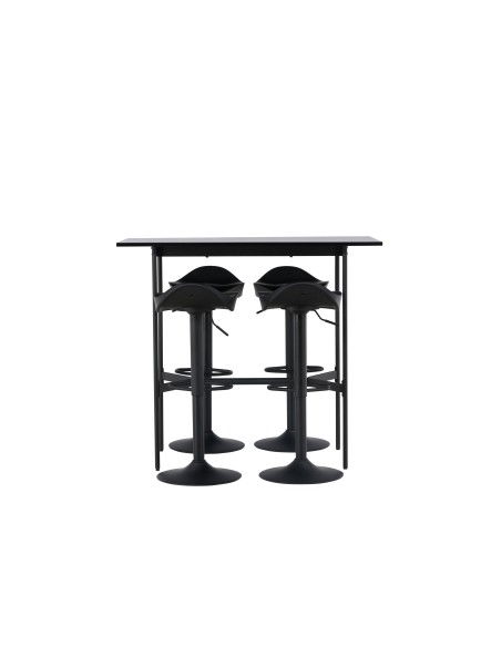 Matgrupp Rax med Adesto matstolar, 120 × 60 cm