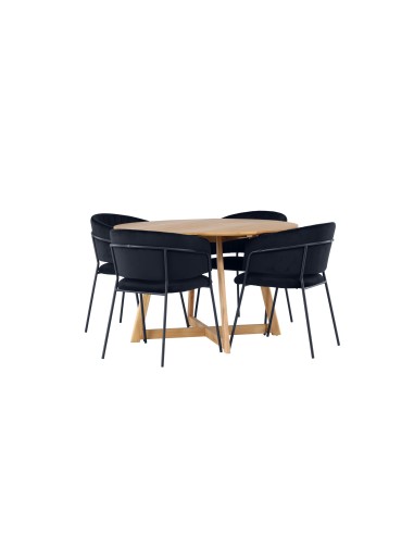 Matgrupp Yakidon med Selma matstolar