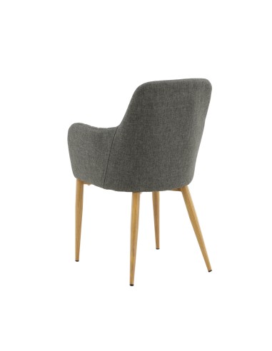 Matstol Comfort, Grå/Natur