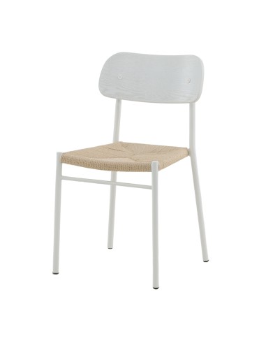 Matstol Polly, Natur/Vit