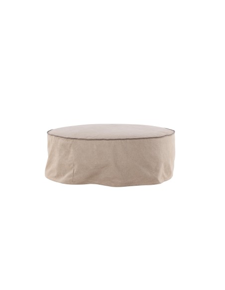 Fåtölj Vindö Ottoman, Brun
