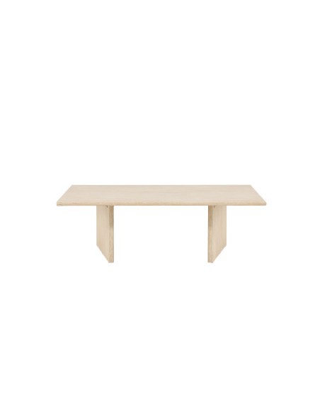Soffbord Skagen, 120 × 100 cm, Beige