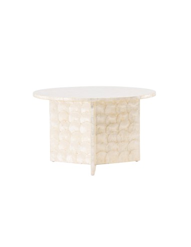 Runt soffbord Smögen, Ø70 cm, Beige