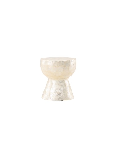 Runt soffbord Sandön, Ø40 cm, Beige