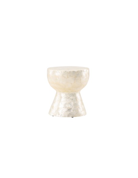 Runt soffbord Sandön, Ø40 cm, Beige