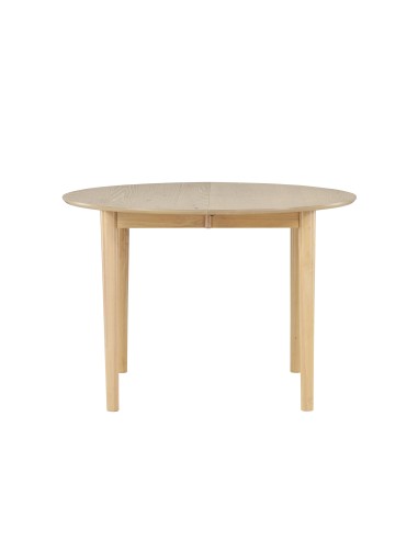 Runt matbord Gilda, Ø110 cm, Vitlaserad