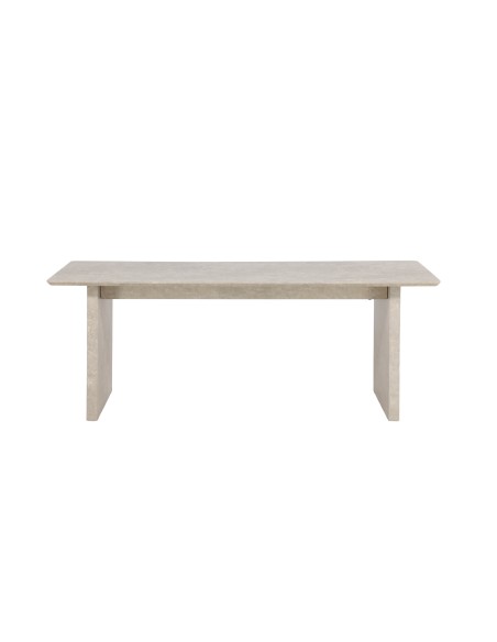 Matbord Vail, 200 × 100 cm, Beige