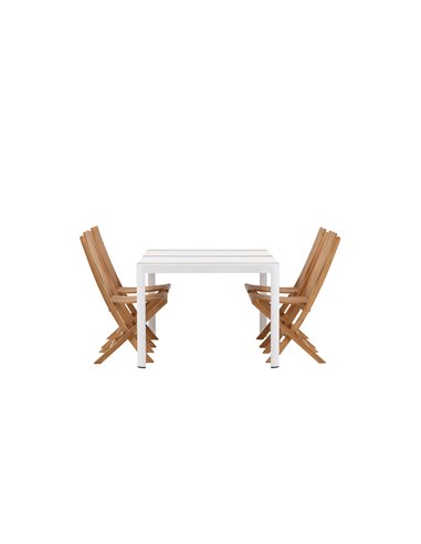 Matgrupp Togo med Ghana matstolar, 150 × 90 cm