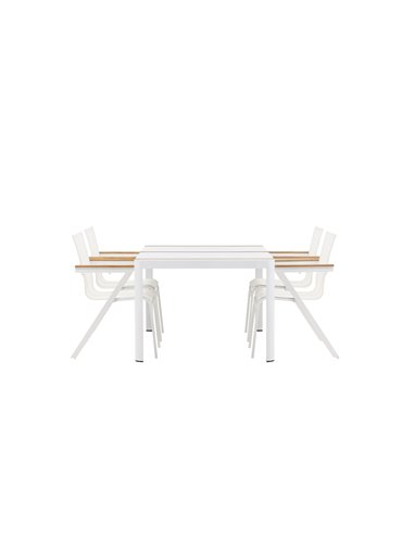 Matgrupp Togo med Mexico matstolar, 150 × 90 cm
