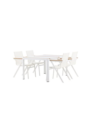Matgrupp Togo med Mexico matstolar, 150 × 90 cm