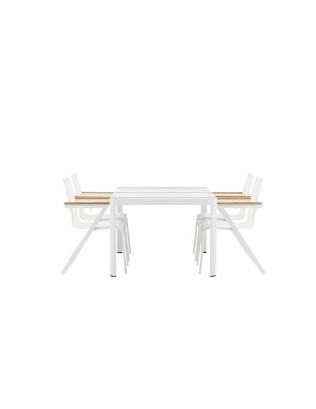 Matgrupp Togo med Mexico matstolar, 150 × 90 cm