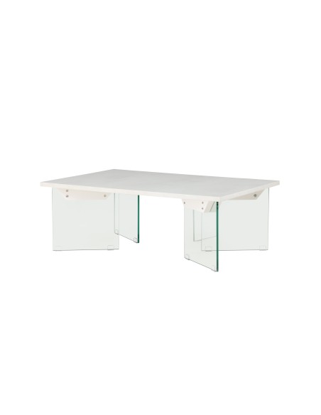 Soffbord Ester, 120 × 80 cm, Vit