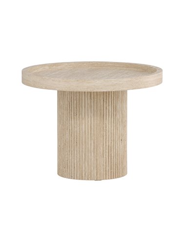 Fåtölj Todd Sittpuff, 88 × 59 cm, Brun