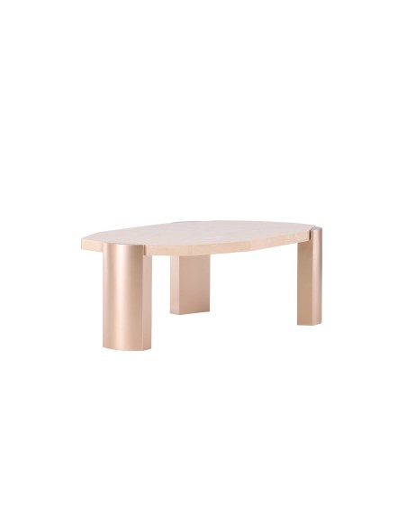 Soffbord Kres, 125 × 71 cm, Pink