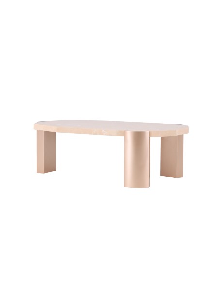 Soffbord Kres, 125 × 71 cm, Pink
