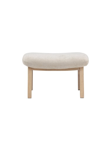 Fåtölj Rile Ottoman, 70 × 60 cm, Beige