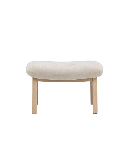 Fåtölj Rile Ottoman, 70 × 60 cm, Beige