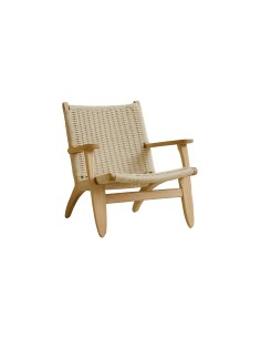 Fåtölj Lazy fåtölj, 71 × 75 cm, Whitewash 2
