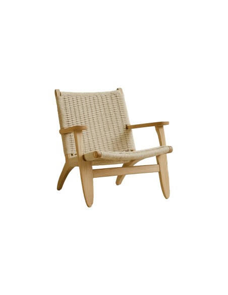 Fåtölj Lazy fåtölj, 71 × 75 cm, Whitewash