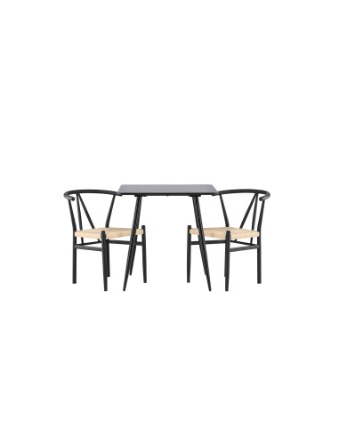 Matgrupp Polar med Alfons matstolar, 75 × 75 cm