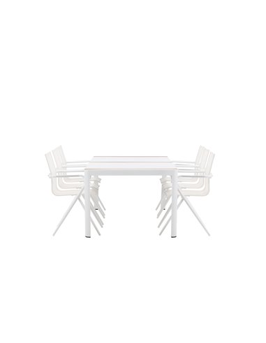 Matgrupp Togo med Alina matstolar, 200 × 100 cm