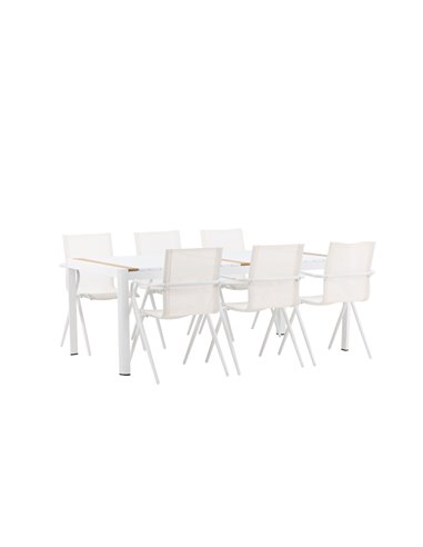 Matgrupp Togo med Alina matstolar, 200 × 100 cm