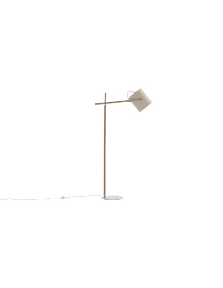 Golvlampa Dennis, Beige
