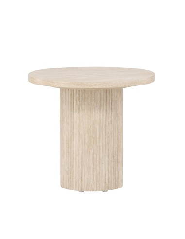 Runt soffbord Härön, Ø50 cm, Beige