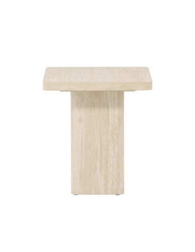 Soffbord Qvart, 50 × 50 cm, Beige