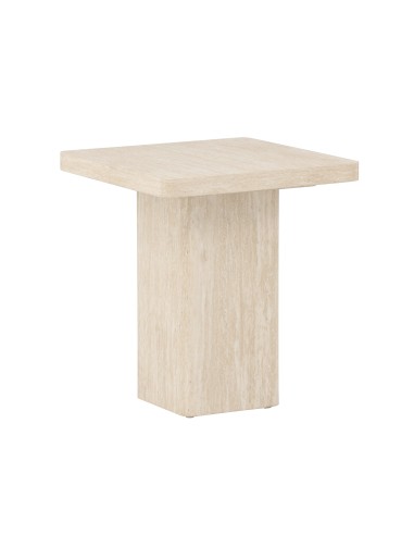 Soffbord Qvart, 50 × 50 cm, Beige