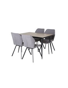 Matgrupp Silar med Gemma matstolar, 120 × 80 cm 2