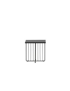 Soffbord Dayton, 40 × 40 cm, Svart