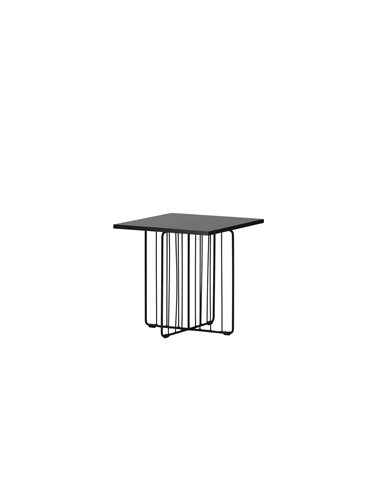 Soffbord Dayton, 40 × 40 cm, Svart