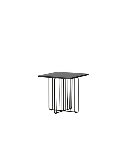 Soffbord Dayton, 40 × 40 cm, Svart