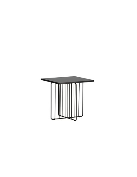 Soffbord Dayton, 40 × 40 cm, Svart