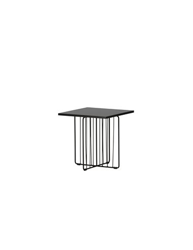 Soffbord Dayton, 40 × 40 cm, Svart