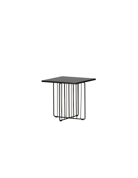 Soffbord Dayton, 40 × 40 cm, Svart