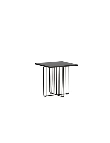 Soffbord Dayton, 40 × 40 cm, Svart